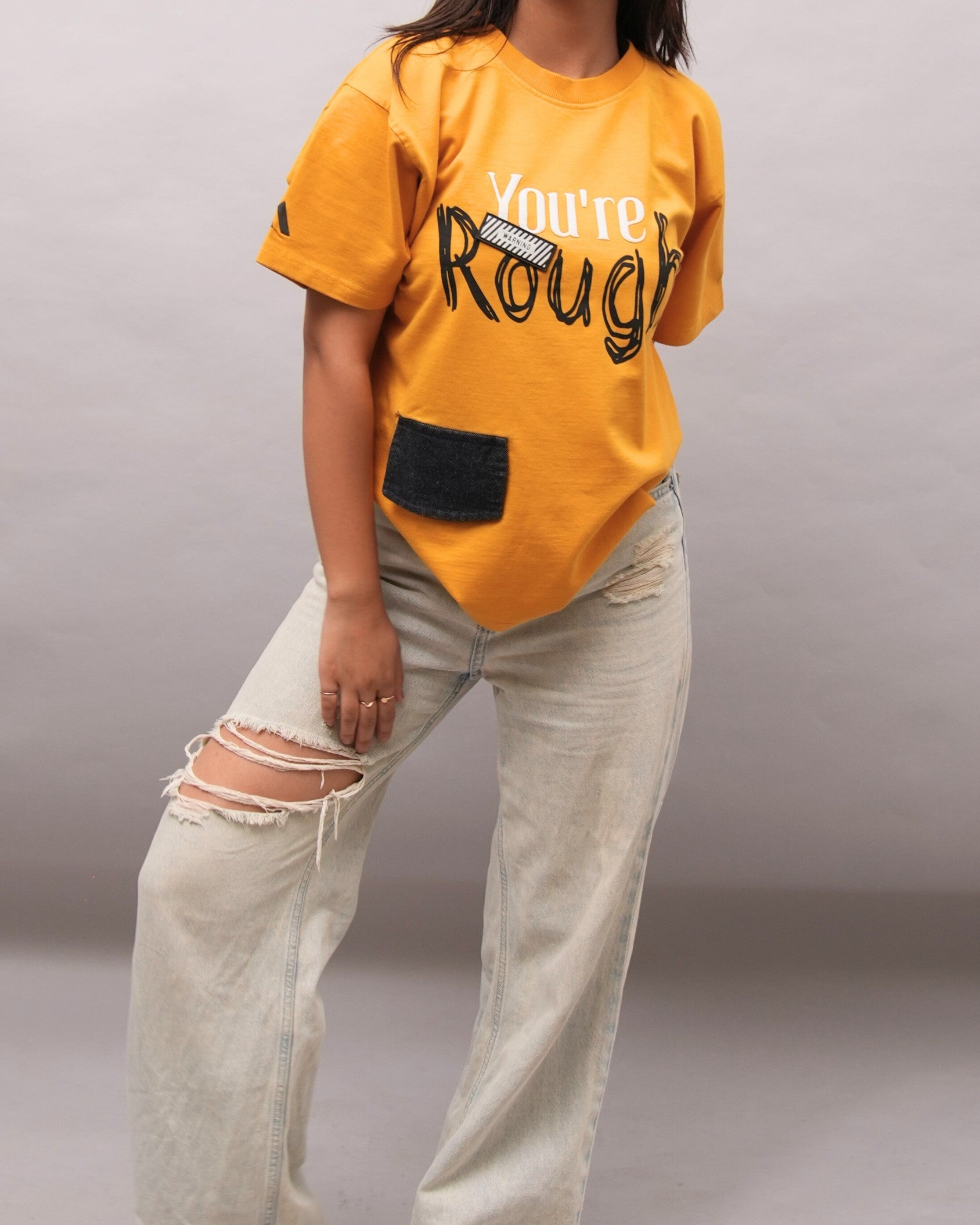 Rough Solid T-Shirt