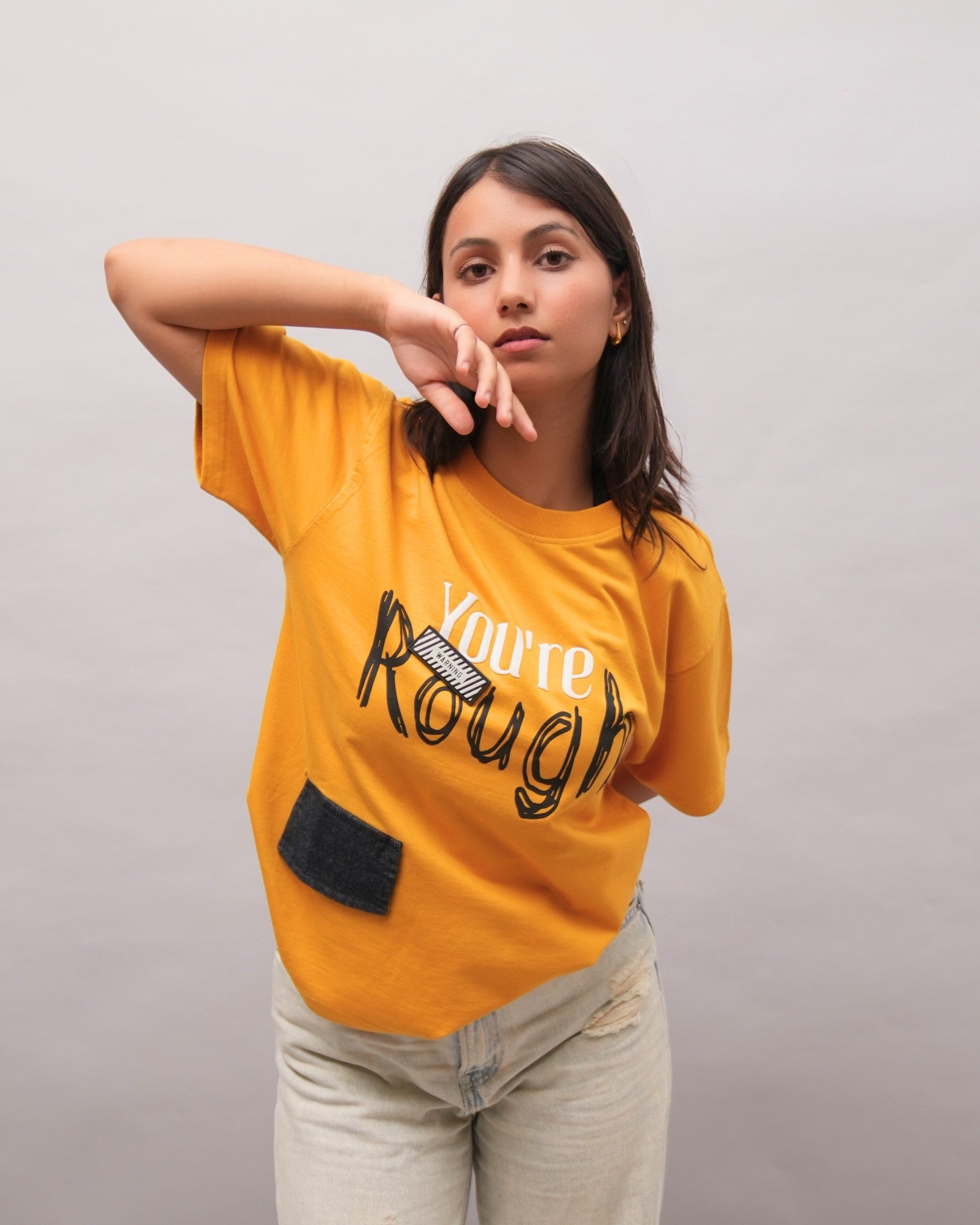 Rough Solid T-Shirt