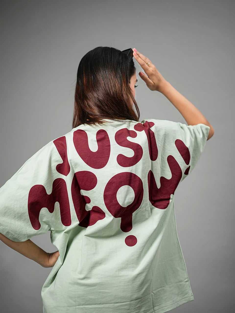 Just Meow Oversized T-Shirt